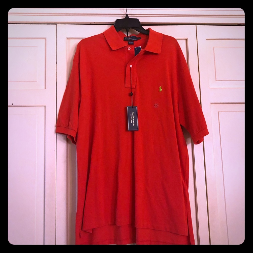 Red Polo LT short sleeved shirt